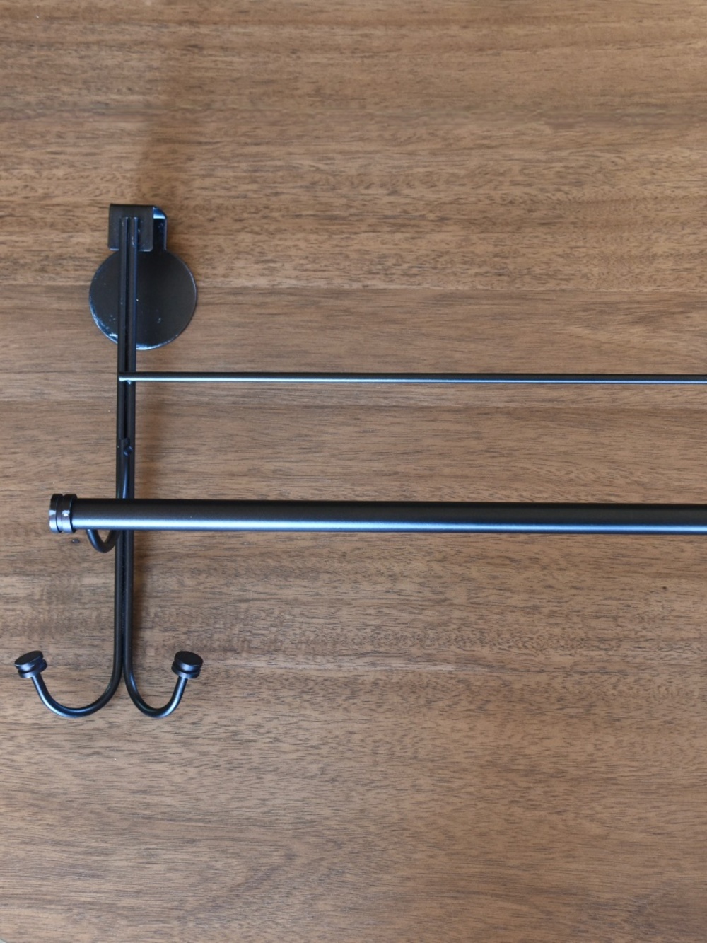 Over the Door Hanger with Towel Bar & Robe Hook, Oil-Rubbed Bronze